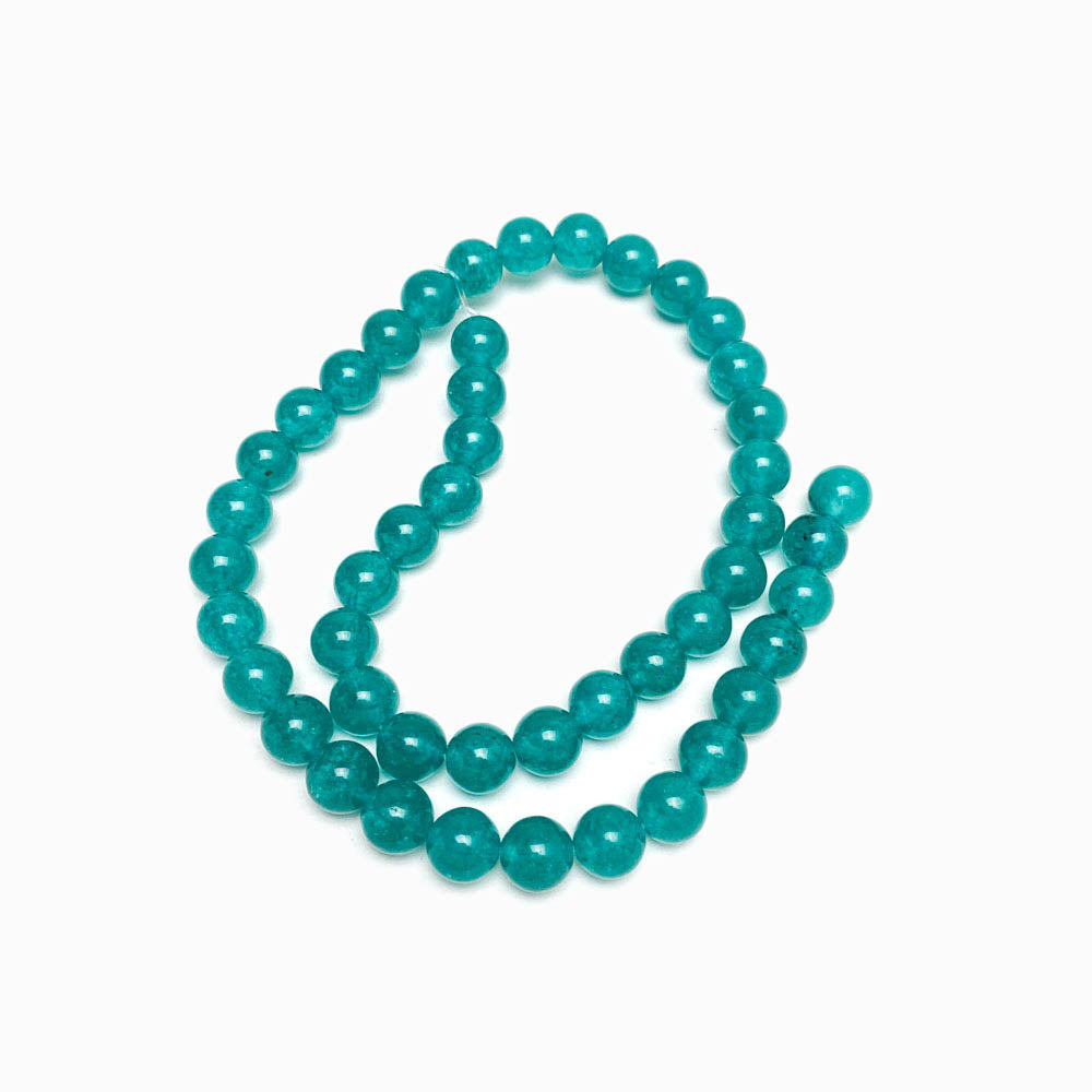 Fiada Contas Quartzo Azul Água 8mm