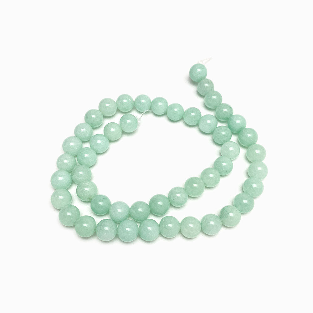 Fiada Contas Quartzo Verde 8mm