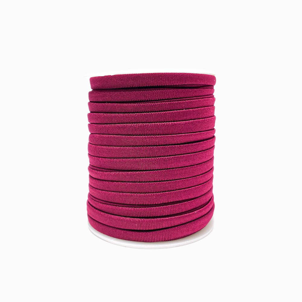 Rolo 20m Fio de Lycra Bordeaux 5mm
