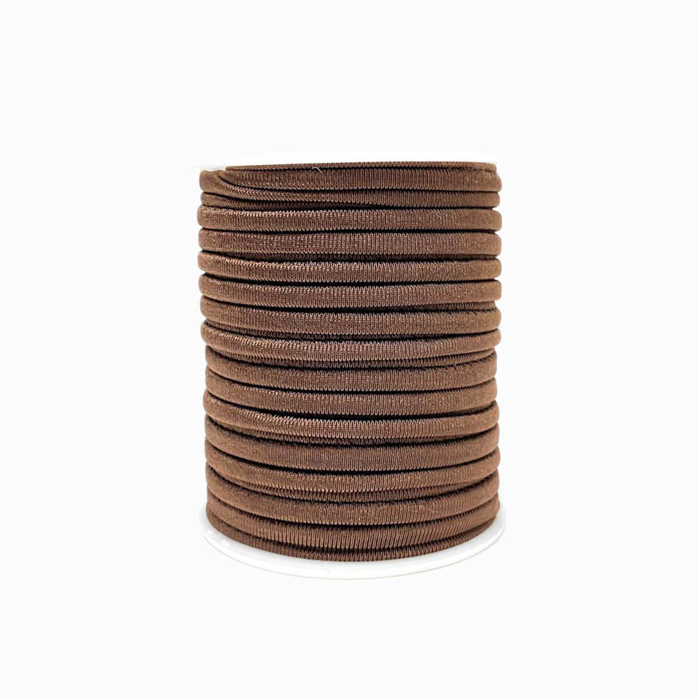 Rolo 20m Fio de Lycra Castanho Escuro 5mm