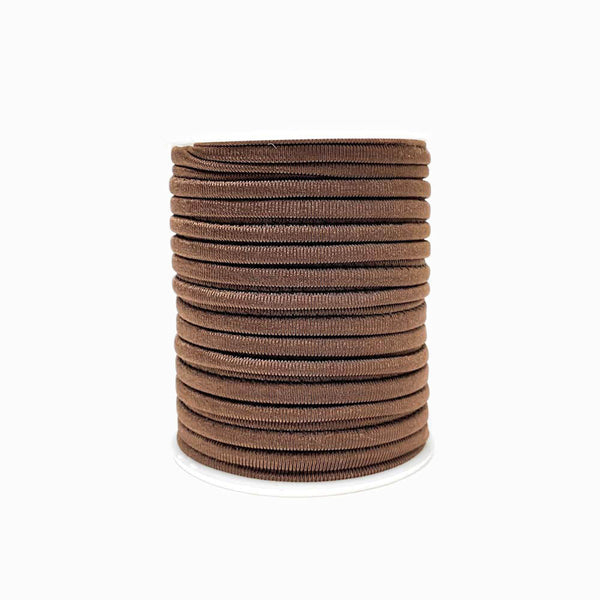 Rolo 20m Fio de Lycra Castanho Escuro 5mm