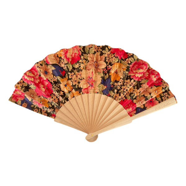 Leque em Cortiça Natural