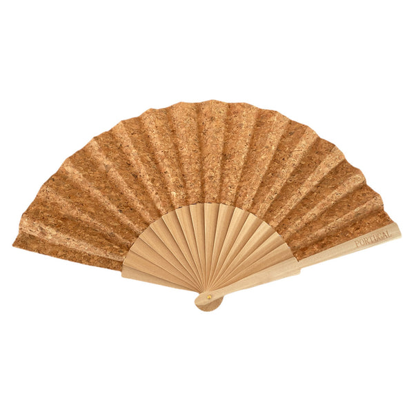 Leque em Cortiça Natural