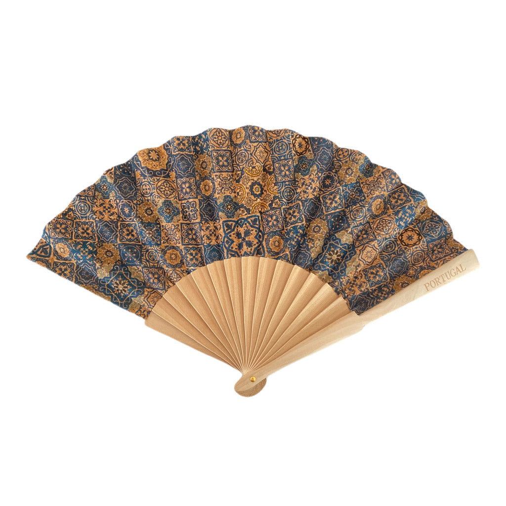 Leque em Cortiça Natural