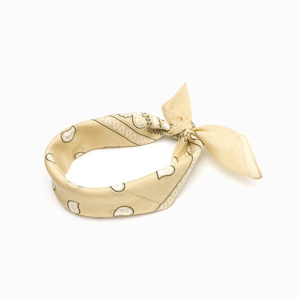 Lenço de Cabeça 55x55cm Pêssego