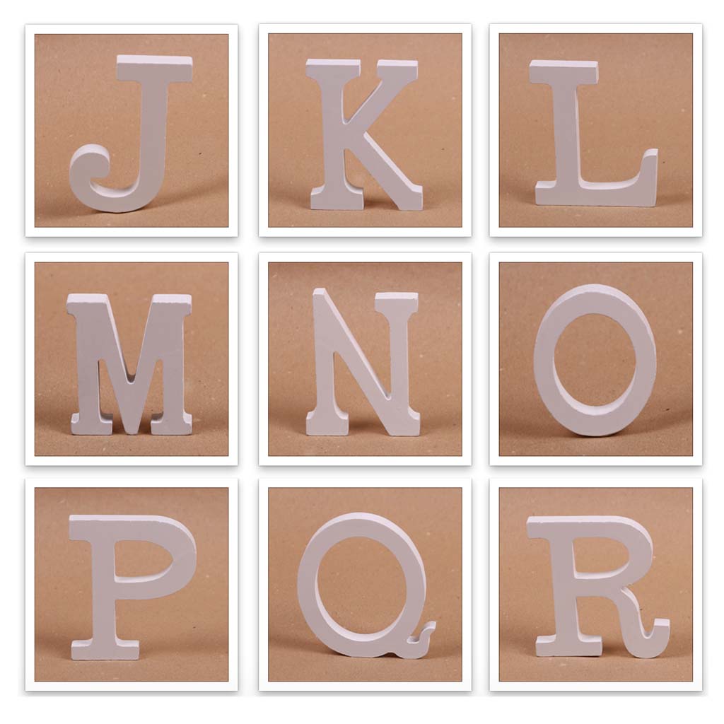 Letras em madeira 8cm