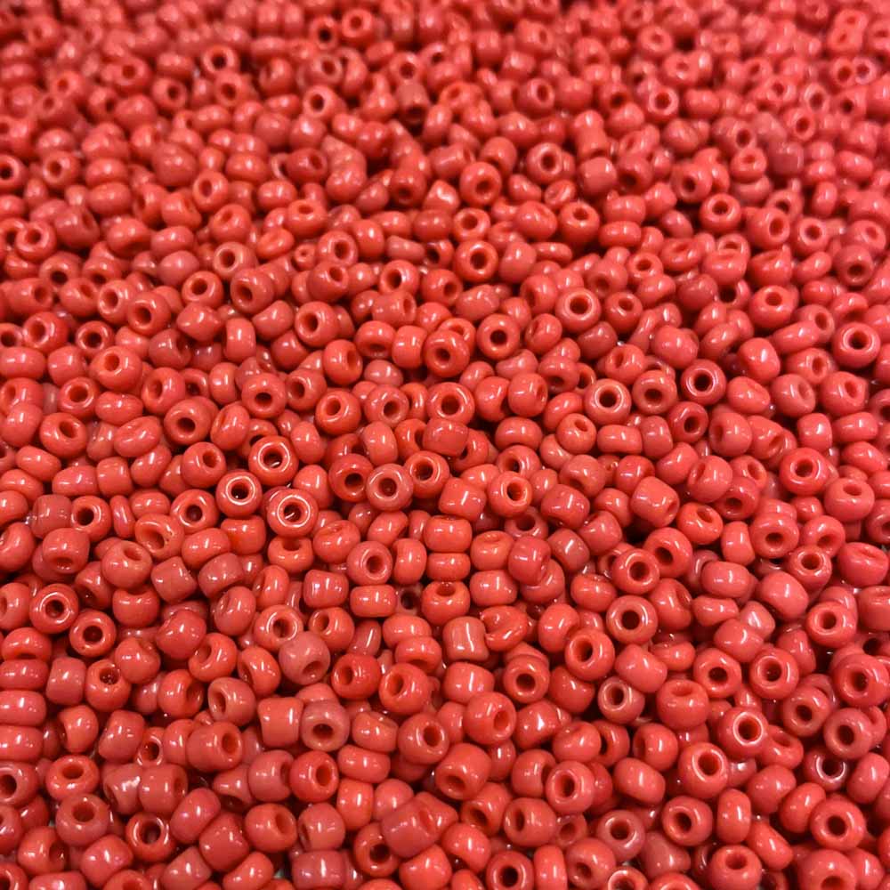 Missanga de vidro 3mm vermelho