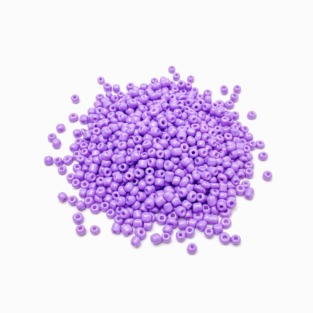 Missanga de vidro 4mm lavanda