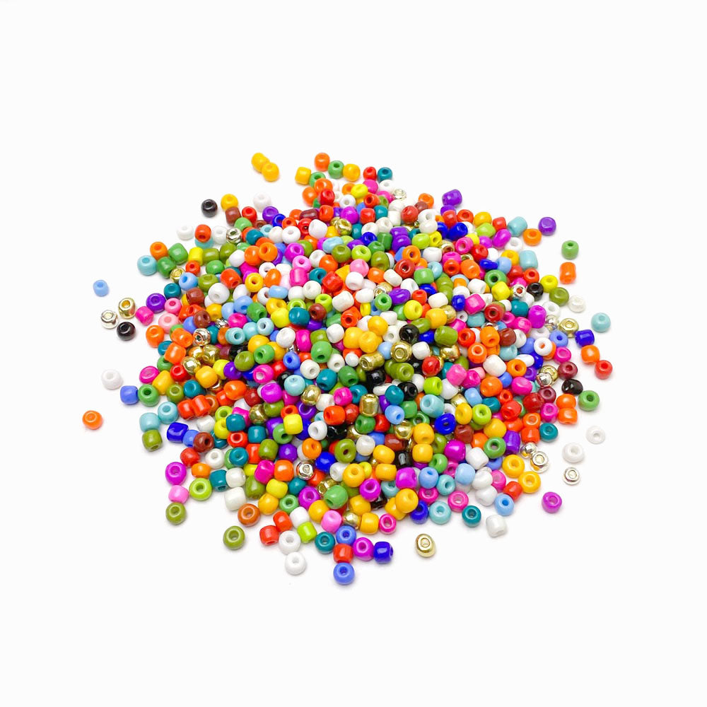 Missanga de vidro 4mm sortida