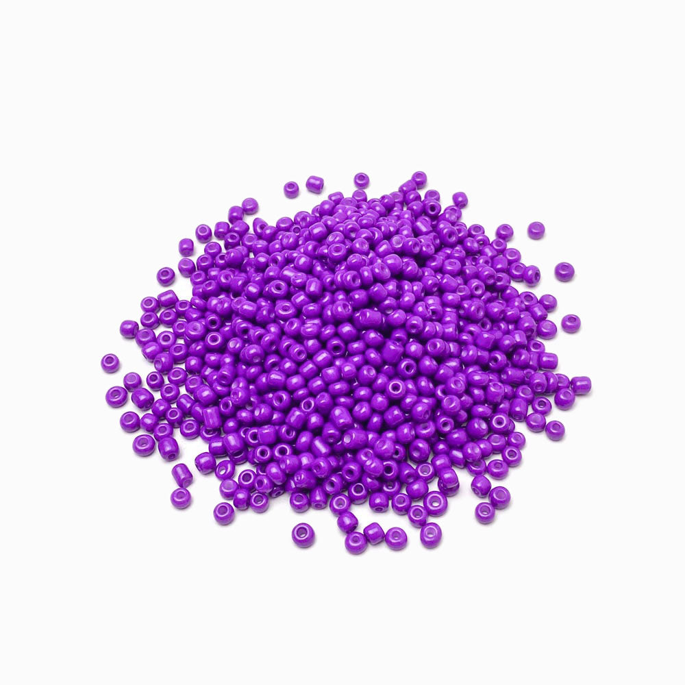 Missanga de vidro 4mm roxo