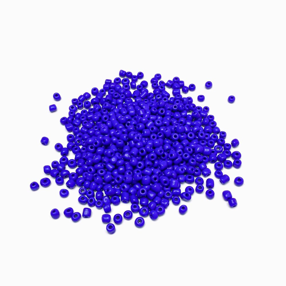 Missanga de vidro 4mm azulão