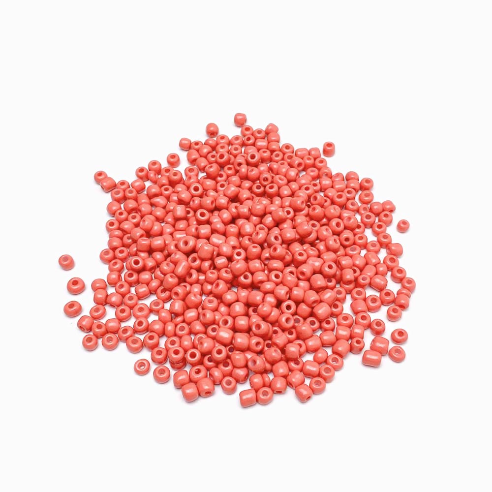 Missanga de vidro 4mm melancia