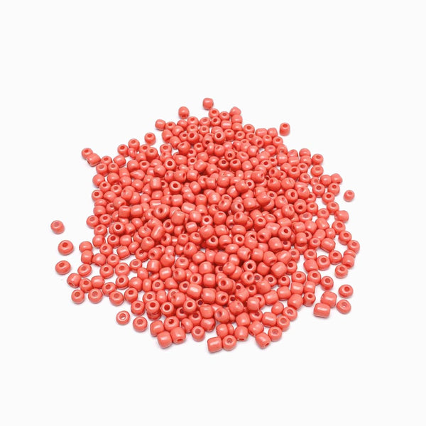 Missanga de vidro 4mm melancia