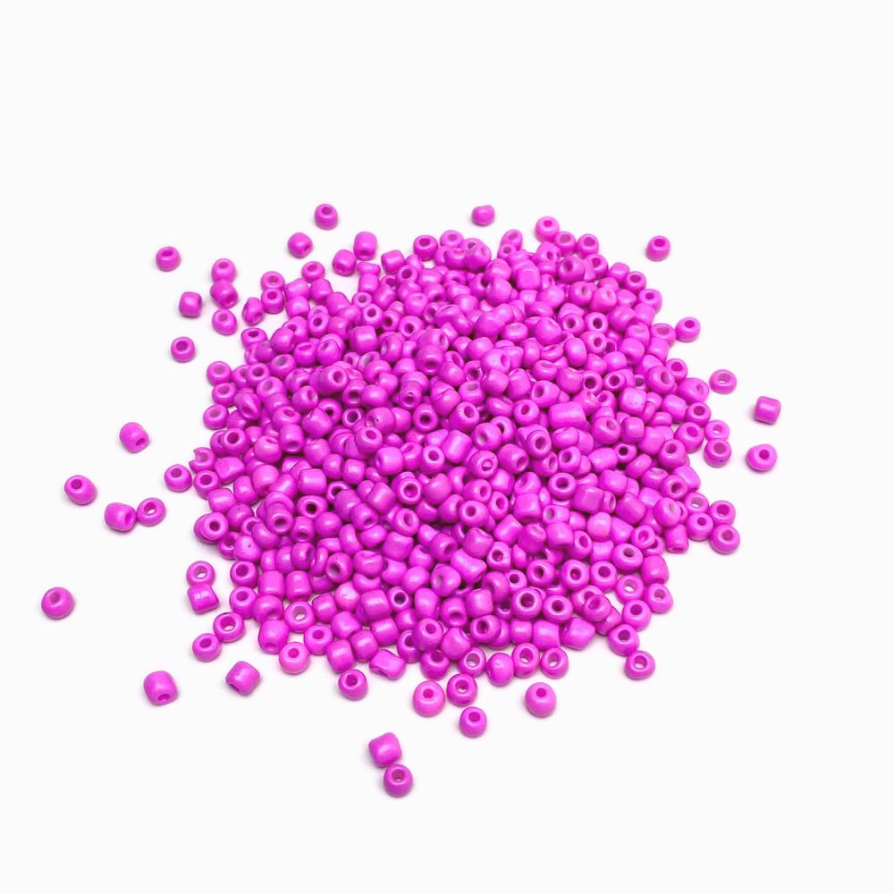 Missanga de vidro 4mm magenta