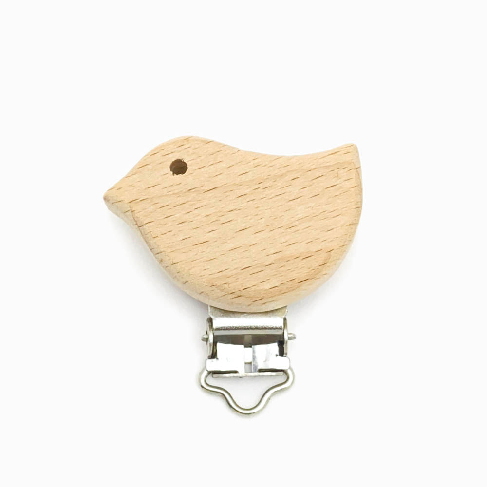 Mola Chucha Madeira Pássaro 43x30mm