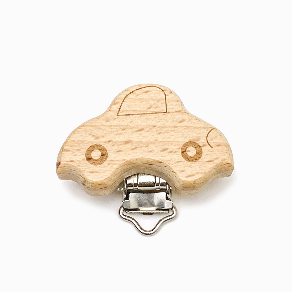 Mola Chucha Madeira Carro 46x30mm