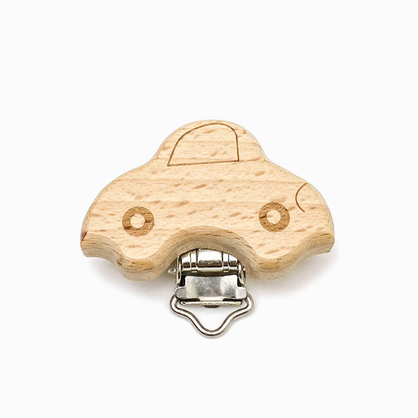 Mola Chucha Madeira Carro 46x30mm