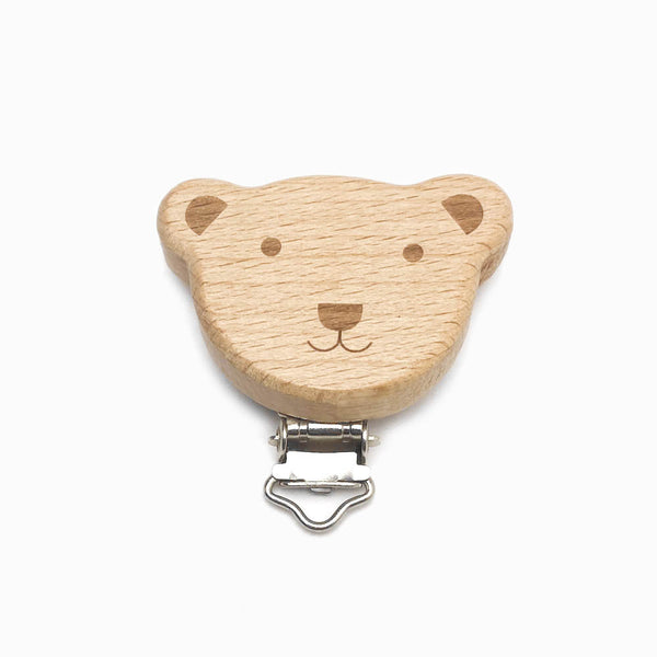 Mola Chucha Madeira Urso 48x35mm