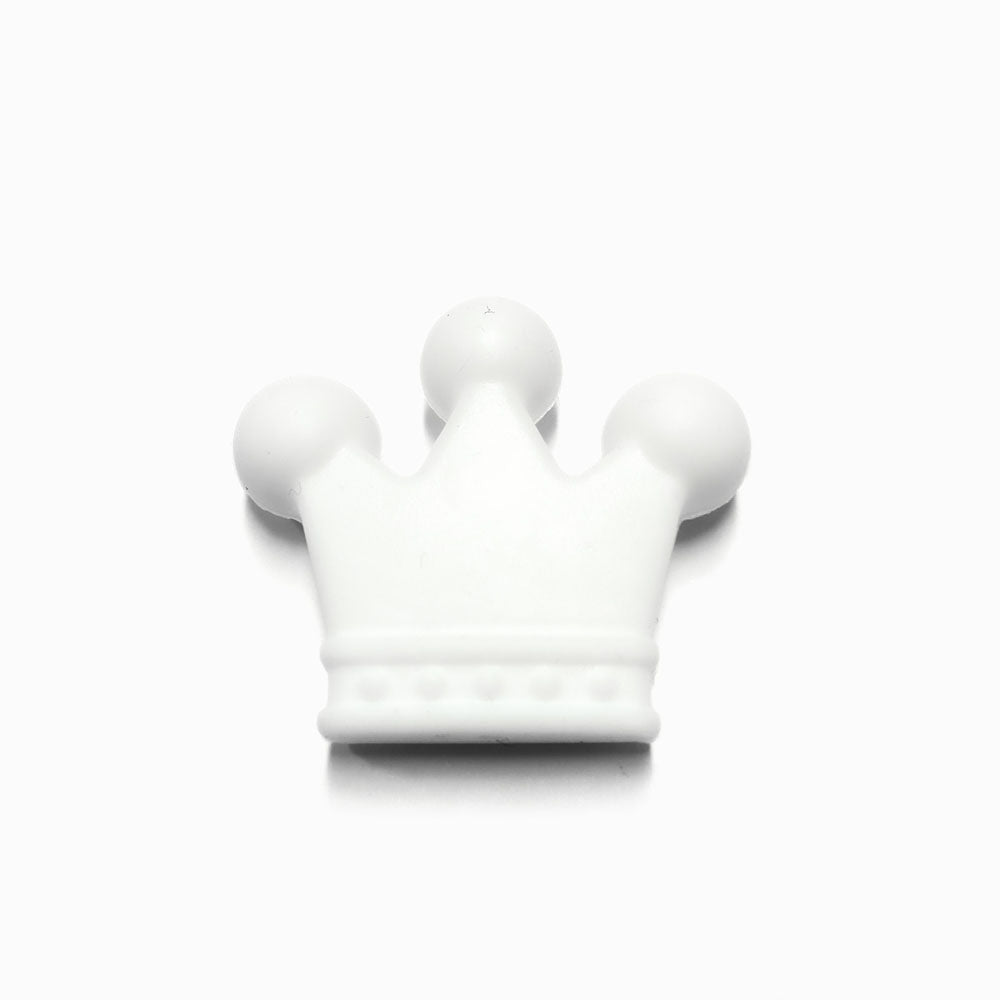 Contas de silicone coroa para montar porta-chucha