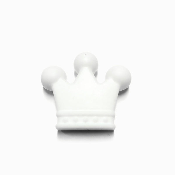 Contas de silicone coroa para montar porta-chucha