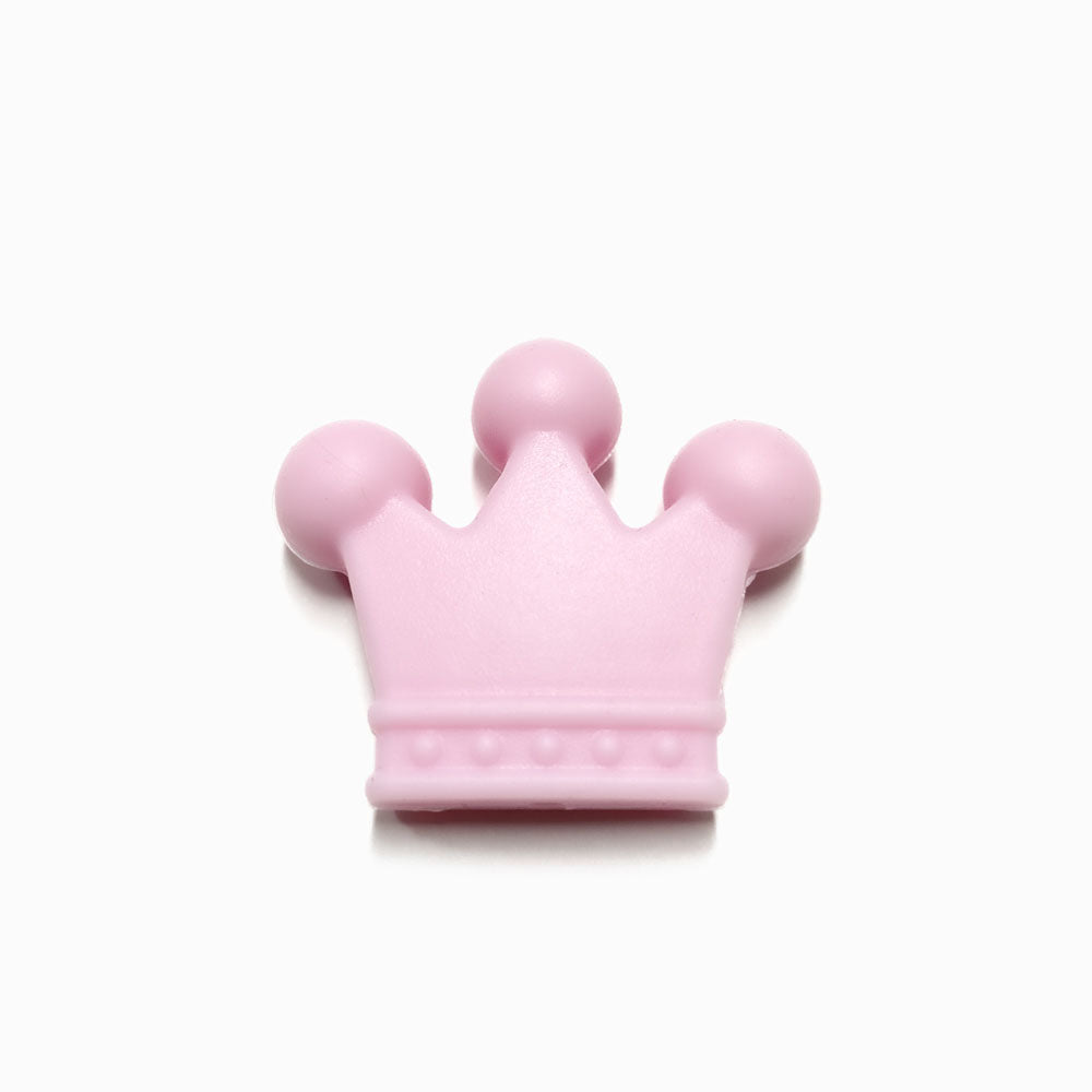 Contas de silicone coroa para montar porta-chucha