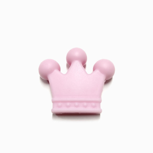 Contas de silicone coroa para montar porta-chucha