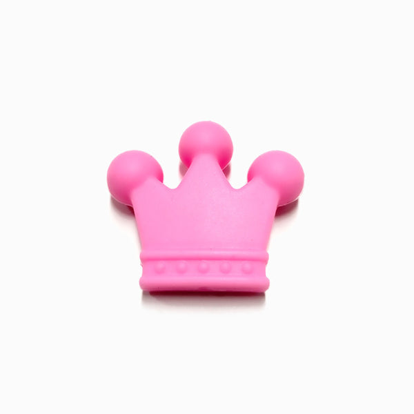 Contas de silicone coroa para montar porta-chucha