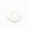 ANEL DE SILICONE DONUT BRANCO