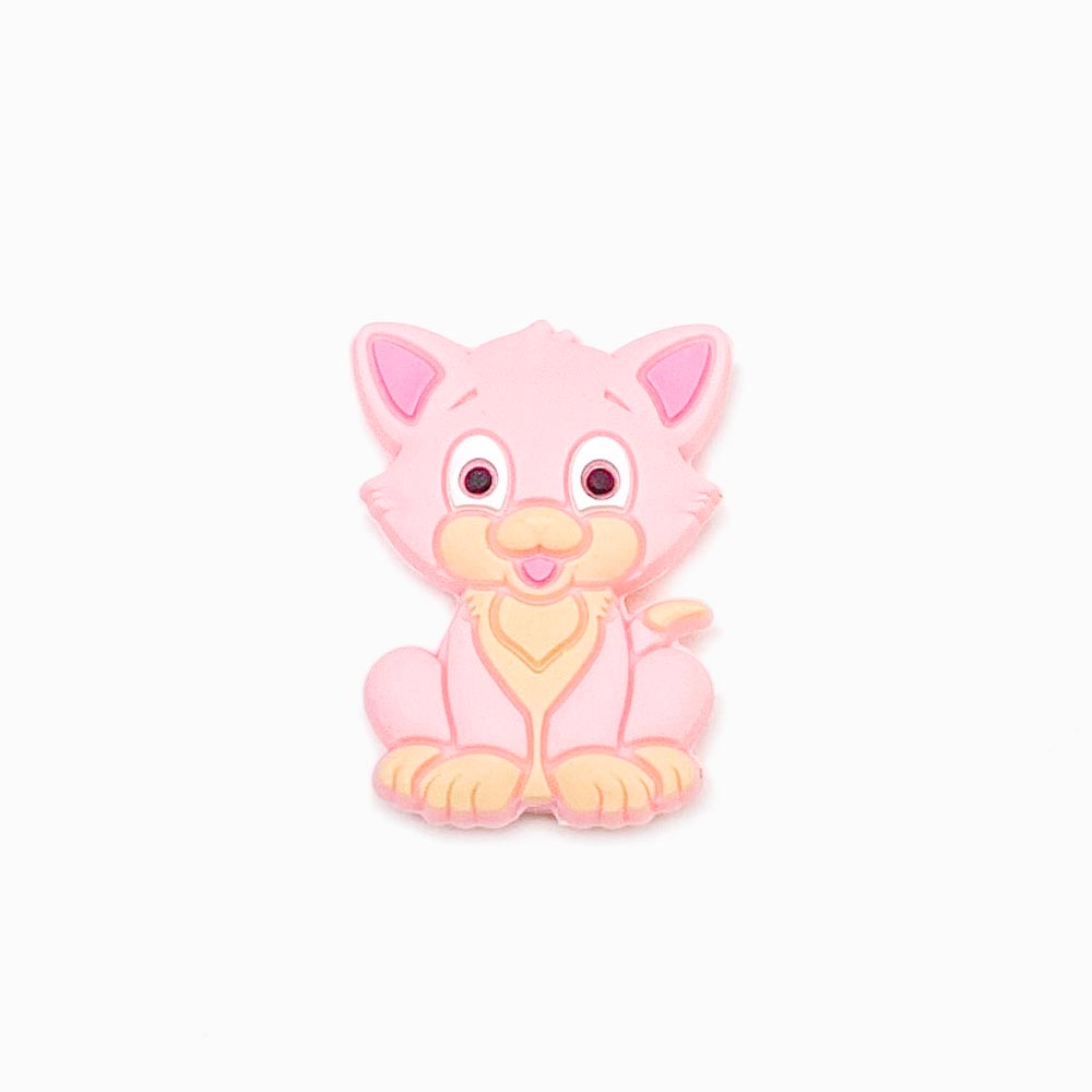 Contas de silicone cão para montar porta-chucha