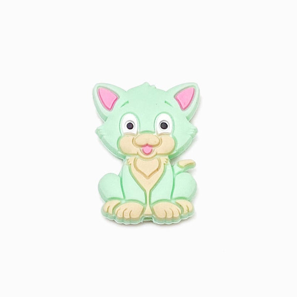 Contas de silicone cão para montar porta-chucha