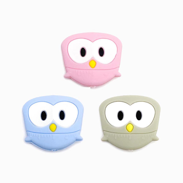 conjuntos 3un contas de silicone para prendedor de chucha design mocho