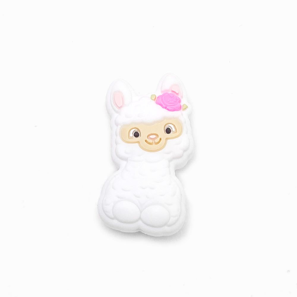 Ovelha em silicone para montar porta-chucha