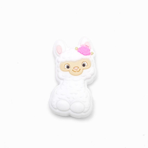 Ovelha em silicone para montar porta-chucha