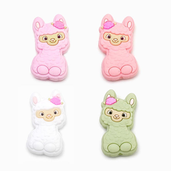 Ovelha em silicone para montar porta-chucha