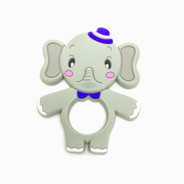 mordedor elefante cinza