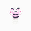 Mola para Chupeta de Silicone Abelha ROSA BEBÉ