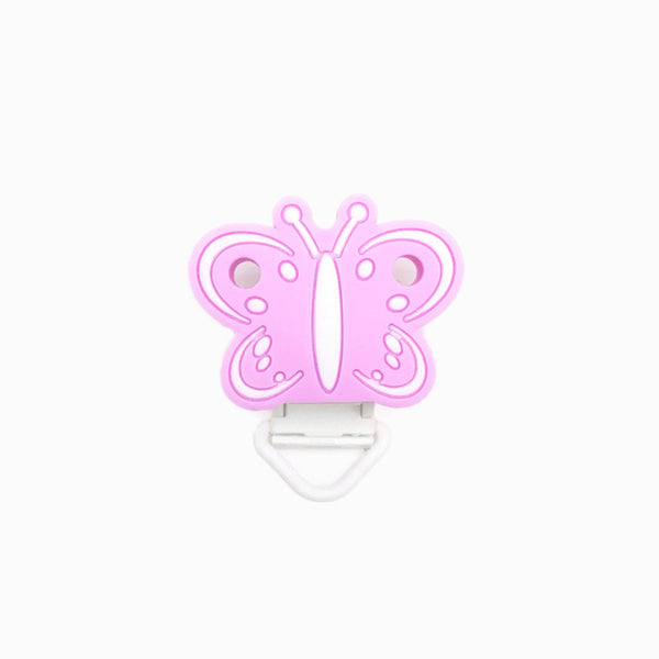 Mola para Chupeta de Silicone Borboleta LAVANDA