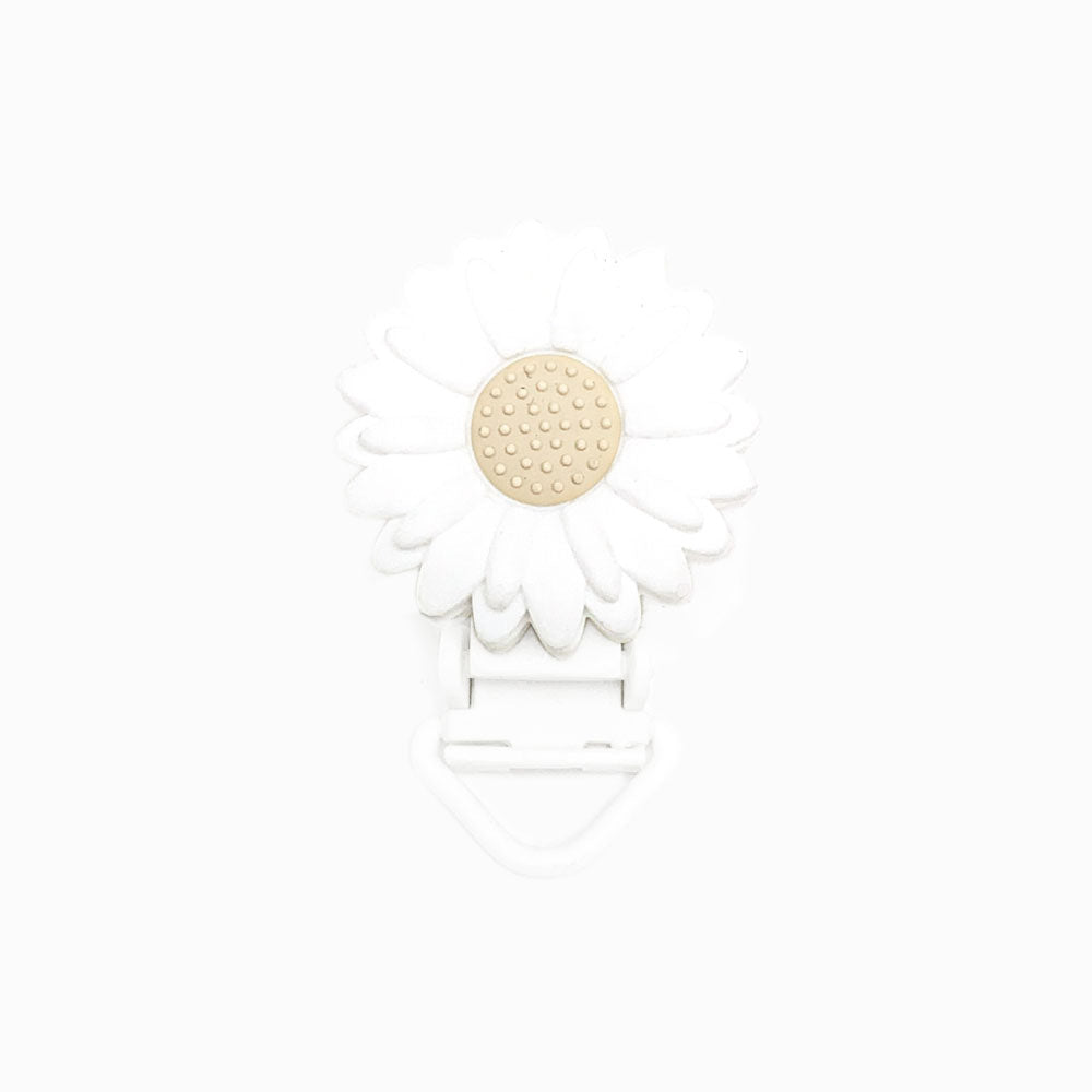 Mola para Chupeta de Silicone Girasol BRANCO