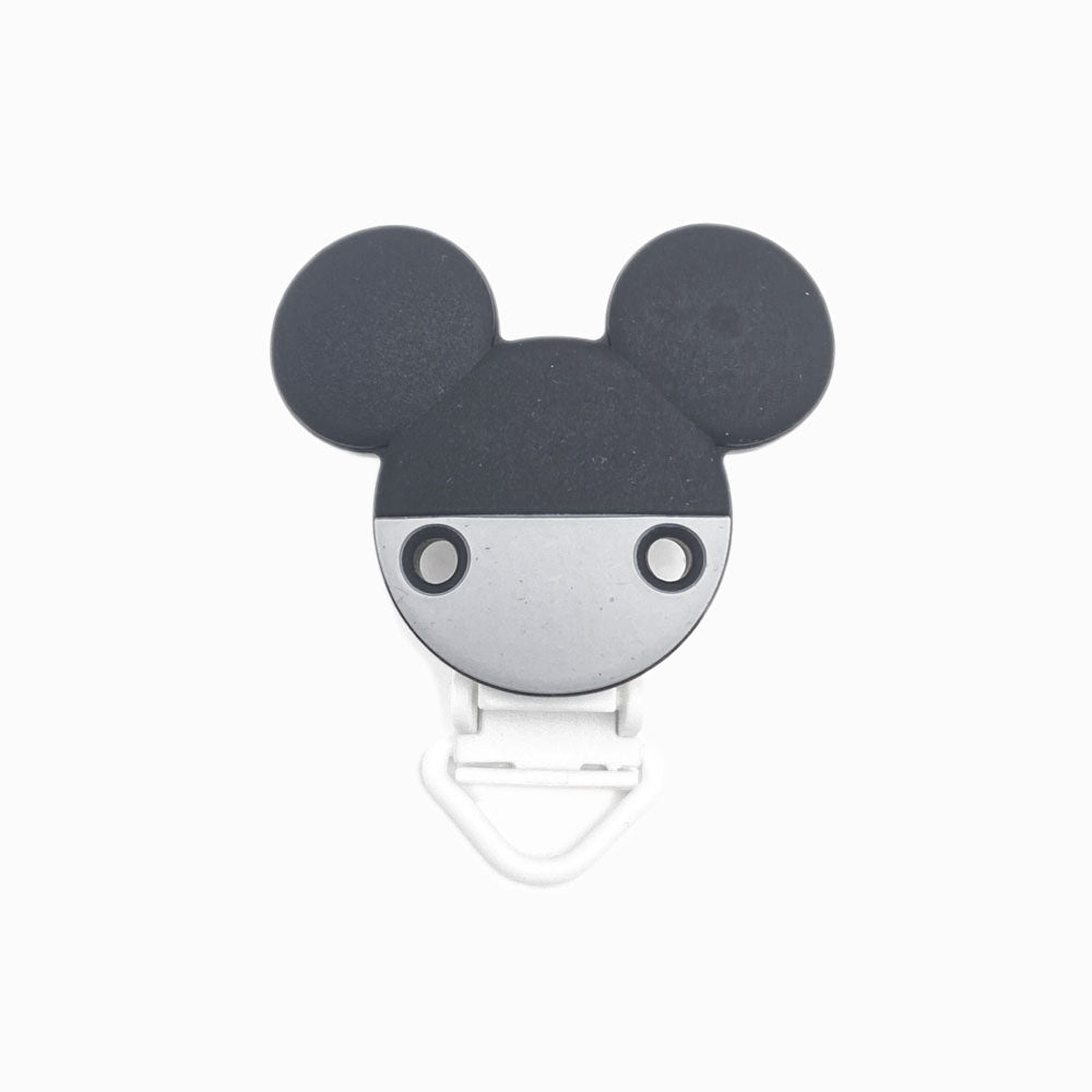 Mola para Chupeta de Silicone Mickey CINZA