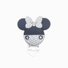 Mola para Chupeta de Silicone Minnie CINZA