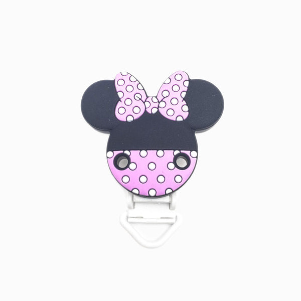 Mola para Chupeta de Silicone Minnie ROSA