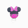 Mola para Chupeta de Silicone Minnie ROSA CHOQUE