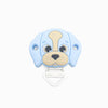 Mola para Chupeta de Silicone Pug AZUL BEBÉ