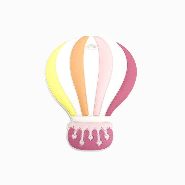 Mordedor de Silicone Balão de Ar Quente Rosa