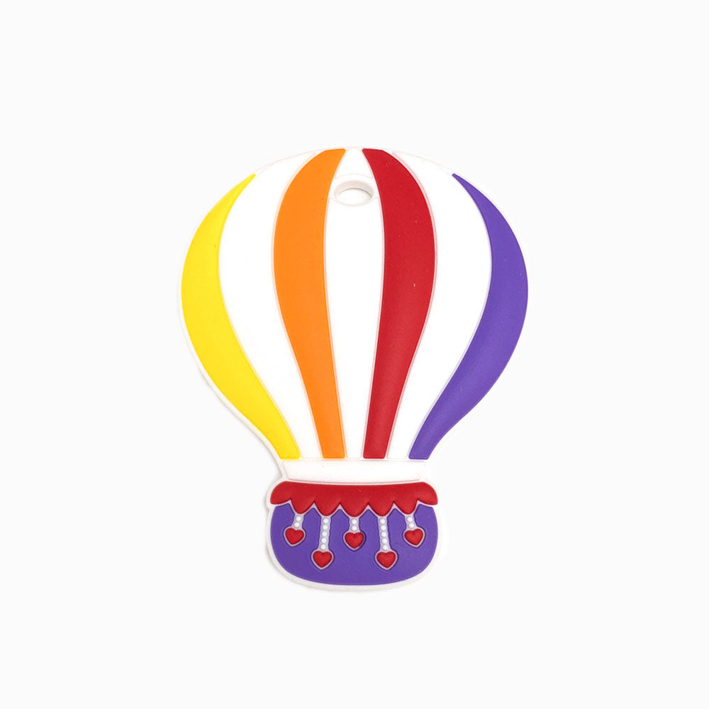 Mordedor de Silicone Balão de Ar Quente Roxo