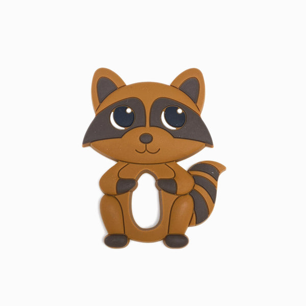 Mordedor de Silicone Raccoon Castanho