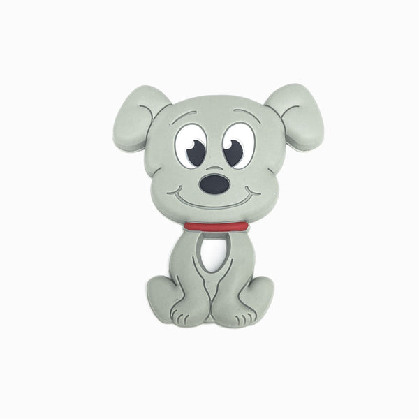 Mordedor de Silicone Cão CINZA