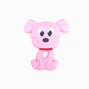 Mordedor de Silicone Cão ROSA BEBÉ