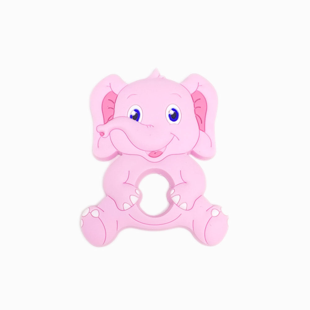 Mordedor de Silicone Elefante ROSA