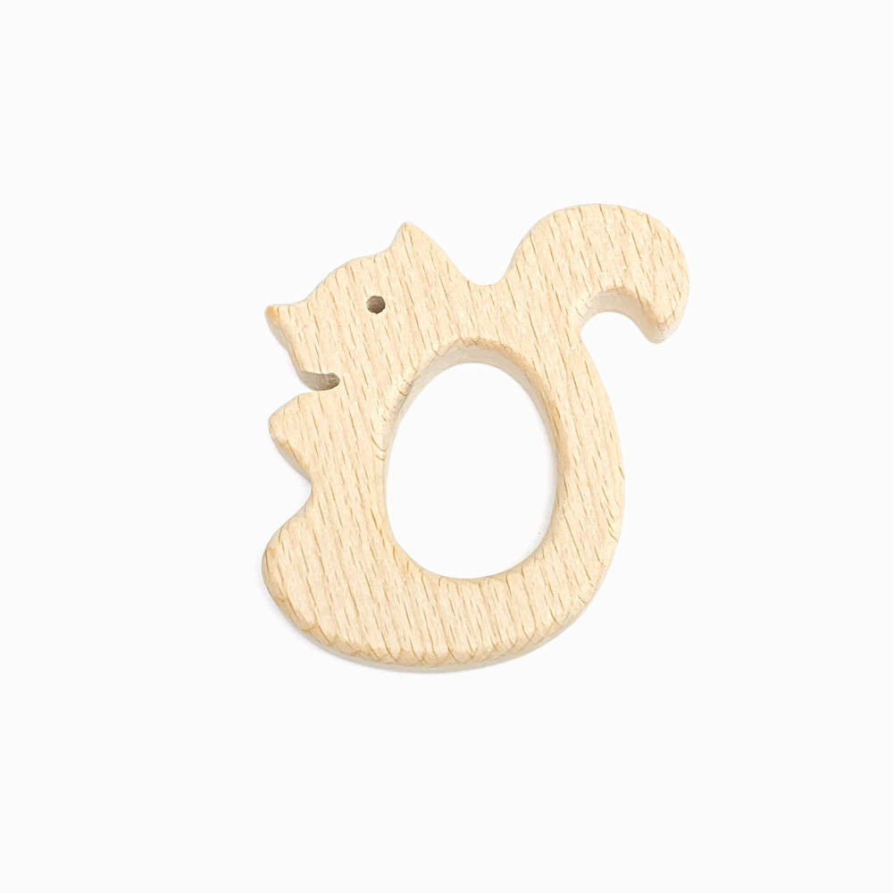 Mordedor para Bebé de Madeira Design Esquilo